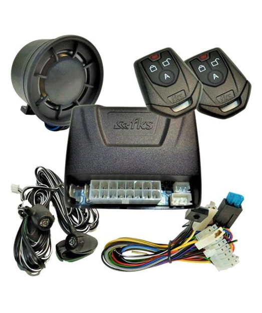 Carro com alarme instalado